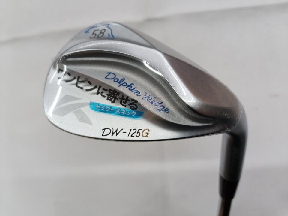 【中古】キャスコ Dolphin Wedge DW-125G シルバー ウェッジ 58° WEDGEフレックス 35.0インチ NSプロ950GH neo Sランク 右利き用 Kasco ゴルフクラブ ゴルフドゥ ゴルフ用品 GOLF DO 中古ゴルフクラブ