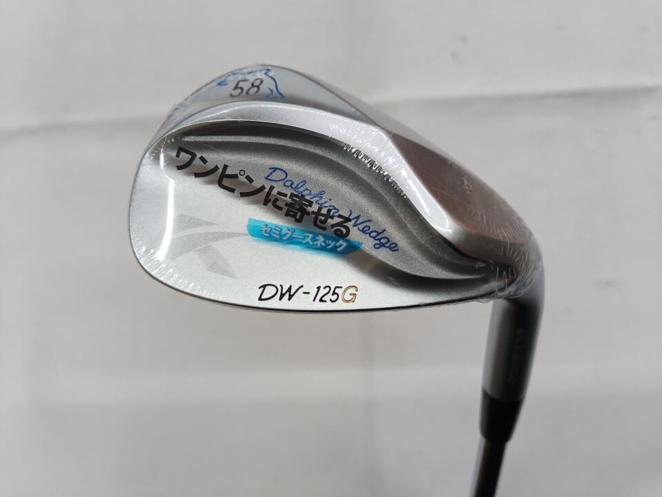 【中古】キャスコ Dolphin Wedge DW-125G シルバー ウェッジ 58° WEDGEフレックス 35.0インチ NSプロ950GH neo Sランク 右利き用 Kasco ゴルフクラブ ゴルフドゥ ゴルフ用品 GOLF DO 中古ゴルフクラブ