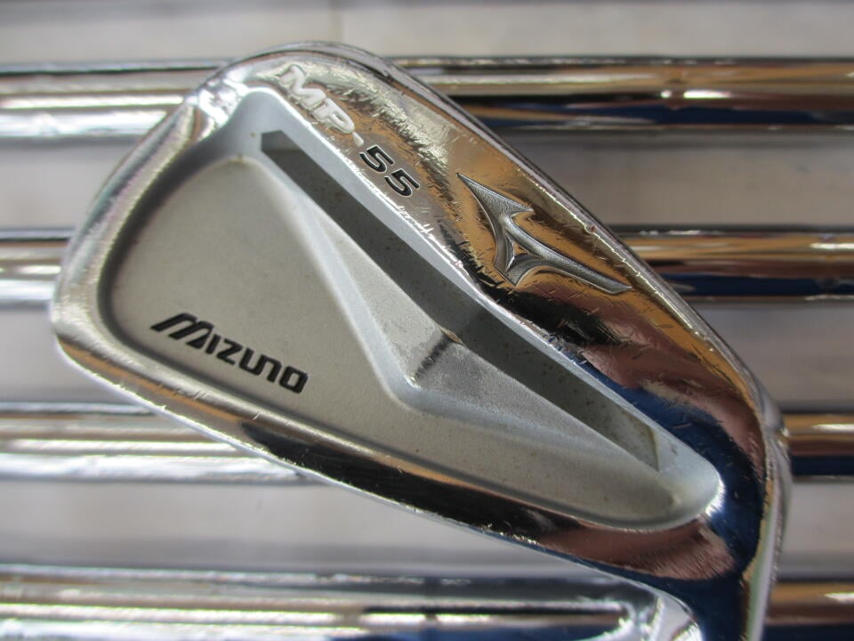 【中古】ミズノ MP-55 アイアンセット 25° Sフレックス 37.75インチ NSプロ950GH Dランク 右利き用 MIZUNO ゴルフクラブ ゴルフドゥ ゴルフ用品 GOLF DO 中古ゴルフクラブ