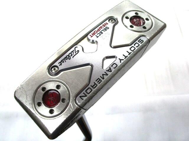 【中古】【訳あり】タイトリスト SC SELECT NEWPORT M2 2016 パター 33.0インチ ヘッドカバーあり オリジナルスチール Dランク 右利き用 Titleist ゴルフクラブ スコッティキャメロン セレクト ニュー｜ゴルフ ドゥ 中古クラブ店
