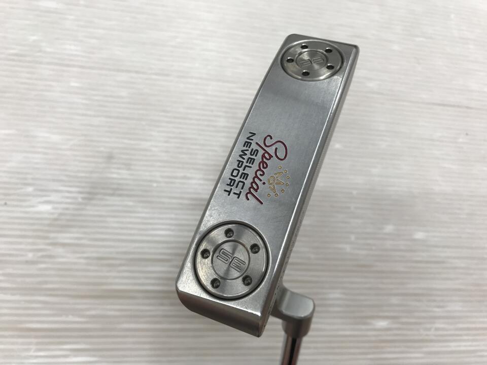 【中古】タイトリスト SC Special SELECT NEWPORT パター 34.0インチ ヘッドカバーあり オリジナルスチール Cランク 右利き用 Titleist ゴルフクラブ スコッティキャメロン スペシャルセレクト ニュー｜ゴルフ ドゥ 中古クラブ店