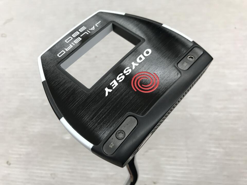 【中古】オデッセイ LIMITED EDITION JAILBIRD 380 パター 38.5インチ ヘッドカバーあり オリジナルスチール Cランク 右利き用 ODYSSEY ゴルフクラブ ゴルフドゥ ゴルフ用品 GOLF DO 中古ゴルフクラブ｜ゴルフ ドゥ 中古クラブ店