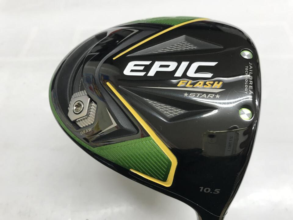 【中古】キャロウェイ EPIC FLASH STAR ドライバー 10.5° Rフレックス 44.0インチ Speeder SLK 5 Cランク 右利き用 Callaway ゴルフクラブ エピックフラッシュスター ゴルフドゥ ゴルフ用品 GOLF DO 中古ゴ
