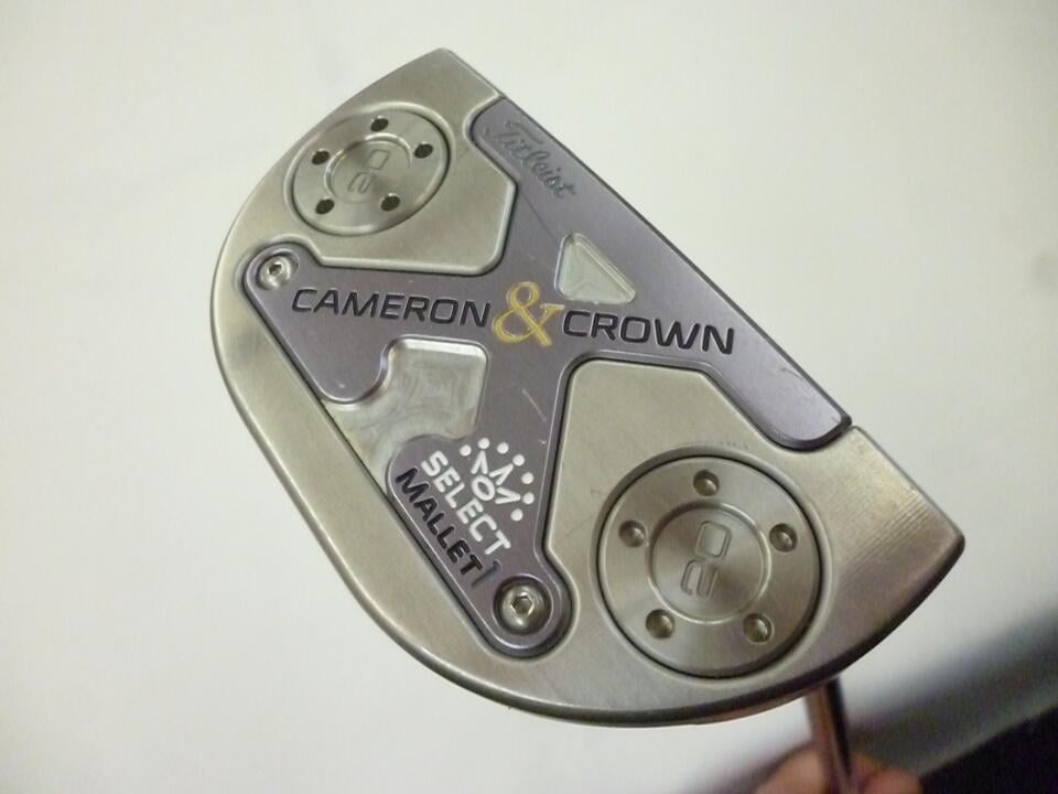 【中古】タイトリスト SC CAMERON&CROWN NEWPORT MALLET1 2017 パター 33.0インチ オリジナルスチール Cランク 右利き用 Titleist ゴルフクラブ スコッティキャメロン キャメロン＆クラウン ニューポートM1｜ゴルフ ドゥ 中古クラブ店