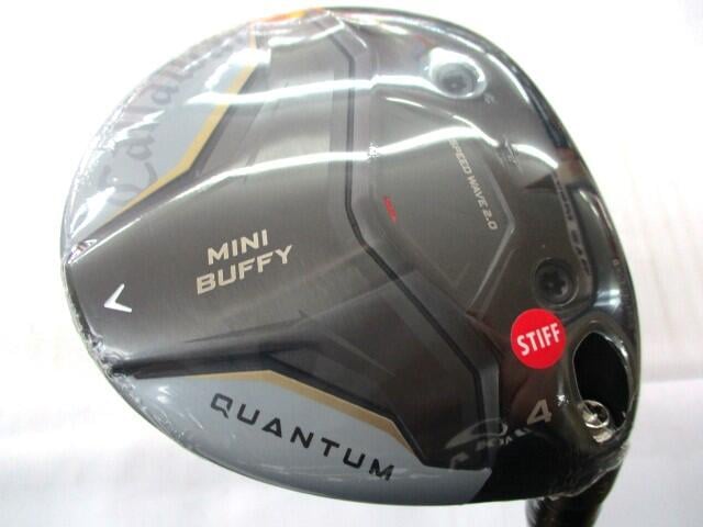 【中古】キャロウェイ QUANTUM MINI BUFFY フェアウェイウッド 4W 17° Sフレックス 42.25インチ ヘッドカバーあり ATHLEMAX 60 for Callaway Sランク 右利き用 Callaway ゴルフクラブ クオンタムミニ ゴルフド