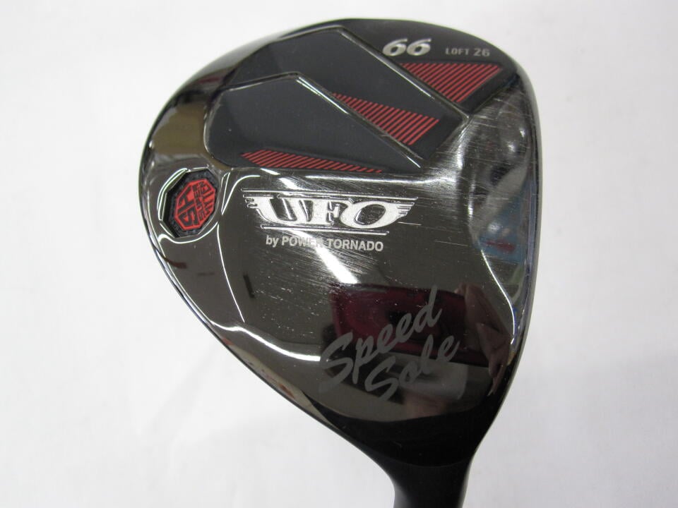【中古】キャスコ UFO Speed by POWER TORNADO ユーティリティ 26° Rフレックス 39.25インチ RAUNE h75 リシャフト品 Cランク 右利き用 Kasco ゴルフクラブ ゴルフドゥ ゴルフ用品 GOLF DO 中古ゴルフクラブ