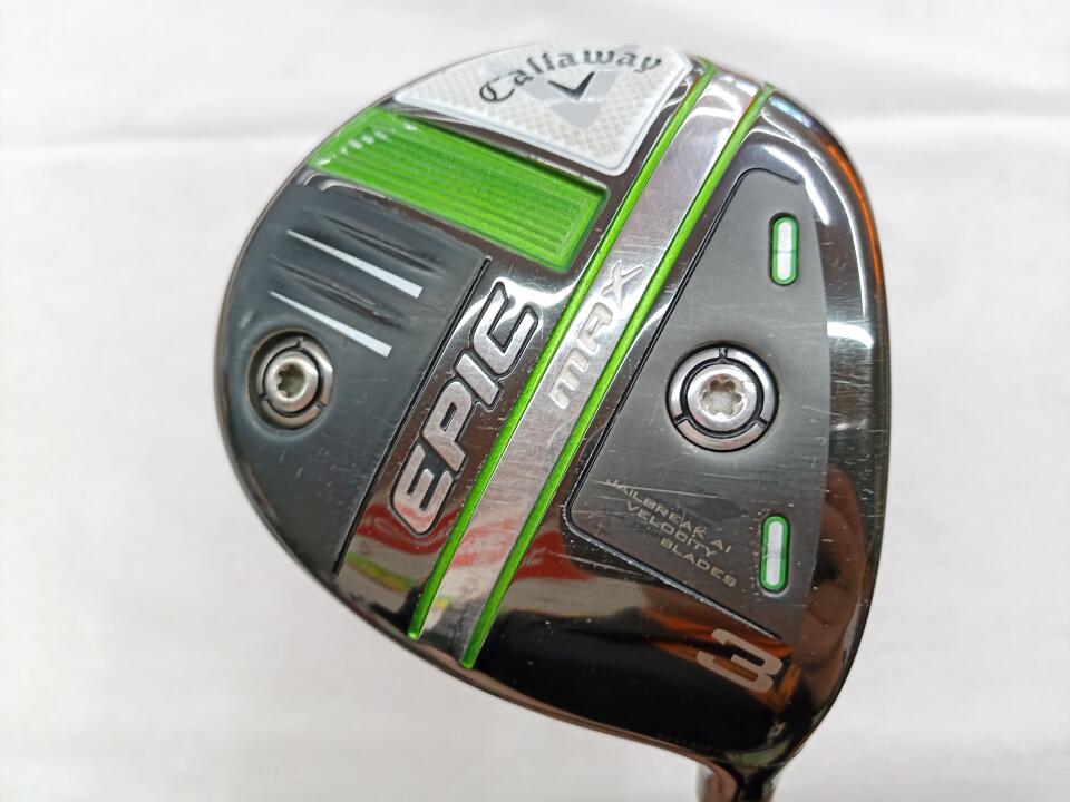 【中古】キャロウェイ EPIC MAX フェアウェイウッド 3W 15° SRフレックス 43.0インチ Diamana 40 for Callaway(EPIC MAX) Cランク 右利き用 Callaway ゴルフクラブ エピックマックス ゴルフドゥ ゴルフ用品 GOLF|ゴルフ ドゥ 中古クラブ店