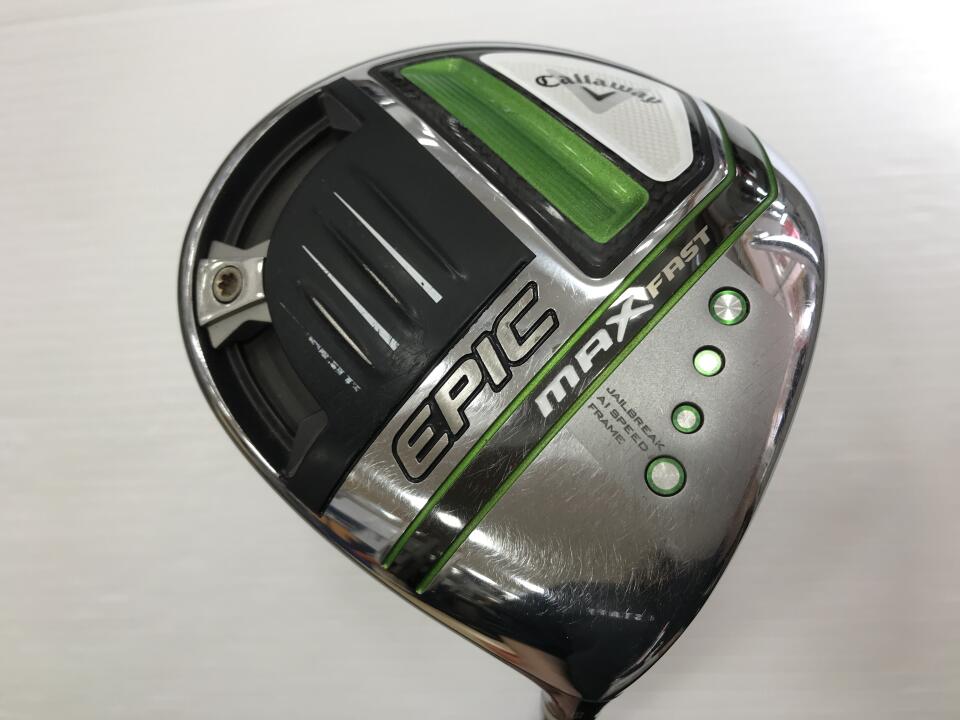 【中古】キャロウェイ EPIC MAX FAST ドライバー 9.5&deg; Sフレックス 45.5インチ ヘッドカバーあり SPEEDER NX50 リシャフト品 Cランク 右利き用 Callaway ゴルフクラブ エピックマックスファスト ゴルフ｜ゴルフ ドゥ 中古クラブ店