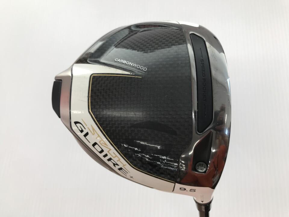 【中古】テーラーメイド STEALTH GLOIRE+ ドライバー 9.5° Sフレックス 45.0インチ ヘッドカバーあり ツアーAD CQ-5 Cランク 右利き用 Taylormade ゴルフクラブ ステルスグローレプラス ゴルフドゥ ゴル
