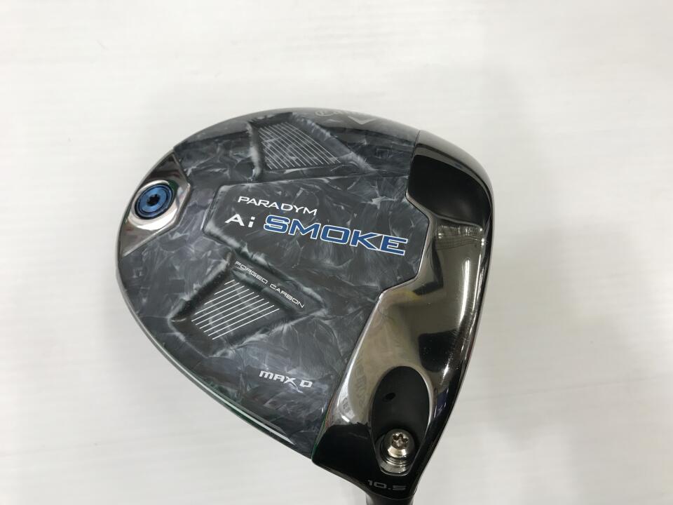 【中古】キャロウェイ PARADYM Ai SMOKE MAX D ドライバー 10.5° 45.5インチ ヘッドカバーあり HZRDUS リシャフト品 Cランク 右利き用 Callaway ゴルフクラブ パラダイムAiスモークマックスD ゴルフドゥ