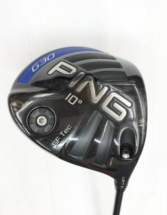 【中古】ピン G30 SF Tec ドライバー 10° 45.25インチ LT 50D Dランク 右利き用 PING ゴルフクラブ ゴルフドゥ ゴルフ用品 GOLF DO 中古ゴルフクラブ
