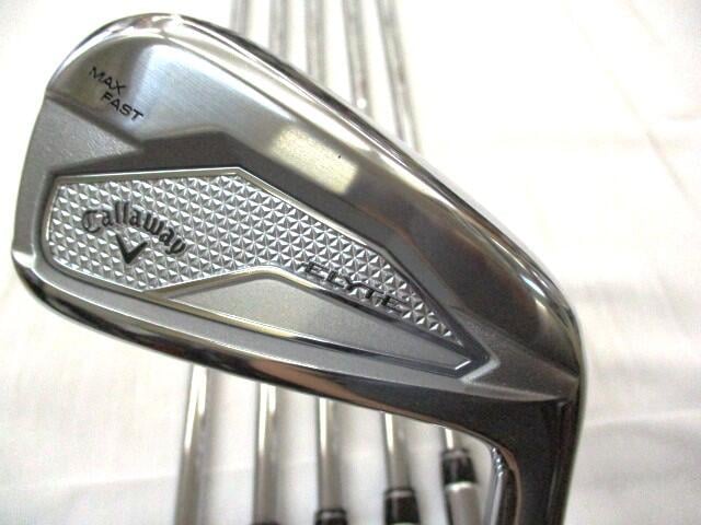【中古】キャロウェイ ELYTE MAX FAST アイアンセット Sフレックス 37.625インチ NSプロ Zelos 7 Bランク 右利き用 Callaway ゴルフクラブ エリートマックスファスト ゴルフドゥ ゴルフ用品 GOLF DO 中古|ゴルフ ドゥ 中古クラブ店