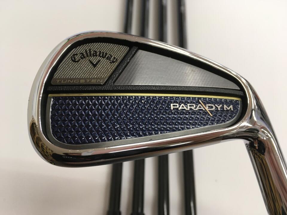 【中古】キャロウェイ PARADYM アイアンセット Sフレックス 37.75インチ RAUNE i90 リシャフト品 Cランク 右利き用 Callaway ゴルフクラブ パラダイム ゴルフドゥ ゴルフ用品 GOLF DO 中古ゴルフクラブ|ゴルフ ドゥ 中古クラブ店