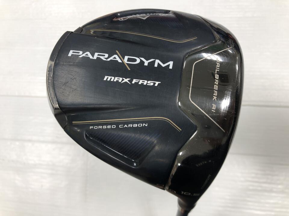 【中古】キャロウェイ PARADYM MAX FAST ドライバー 10.5&deg; SRフレックス 45.75インチ ヘッドカバーあり SPEEDER NX 40 for Callaway(PARADYM) Dランク 右利き用 Callaway ゴルフクラブ パラダイムマックスファス｜ゴルフ ドゥ 中古クラブ店