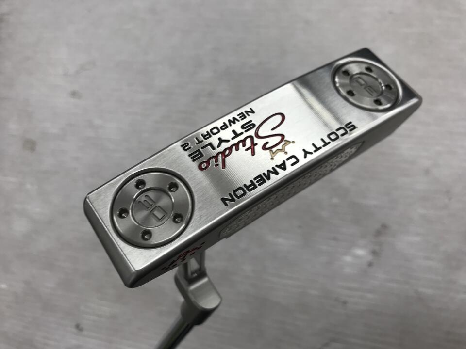 【中古】タイトリスト SC STUDIO STYLE NEWPORT 2 パター 34.0インチ ヘッドカバーあり オリジナルスチール Bランク 右利き用 Titleist ゴルフクラブ スコッティキャメロン スタジオスタイル ゴルフド|ゴルフ ドゥ 中古クラブ店