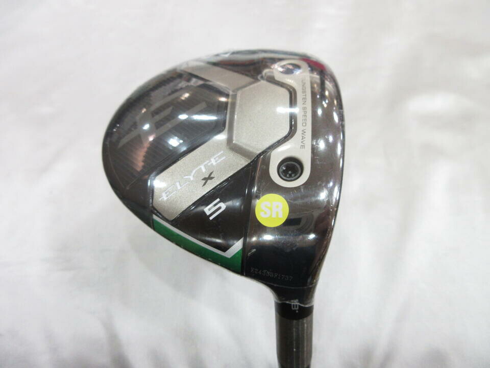 【中古】キャロウェイ ELYTE X フェアウェイウッド 5W 18&deg; SRフレックス 42.5インチ ヘッドカバーあり VENTUS GREEN 5 for Callaway Sランク 右利き用 Callaway ゴルフクラブ エリートエックス ゴルフドゥ｜ゴルフ ドゥ 中古クラブ店 29,685円