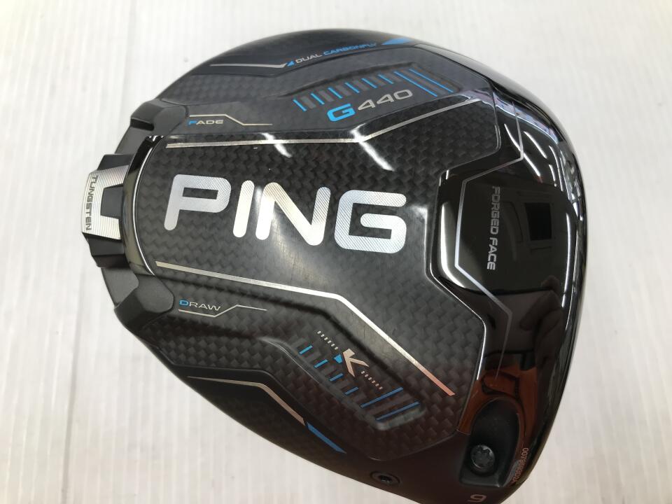 【中古】ピン G440 K ドライバー 9° Sフレックス 45.25インチ ヘッドカバーあり TOUR 2.0 BLACK 65 Cランク 右利き用 PING ゴルフクラブ ゴルフドゥ ゴルフ用品 GOLF DO 中古ゴルフクラブ|ゴルフ ドゥ 中古クラブ店