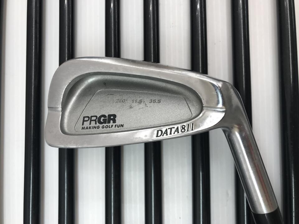 【中古】プロギア データ811 アイアンセット 27° 38.25インチ DATA Dランク 右利き用 PRGR ゴルフクラブ ゴルフドゥ ゴルフ用品 GOLF DO 中古ゴルフクラブ|ゴルフ ドゥ 中古クラブ店