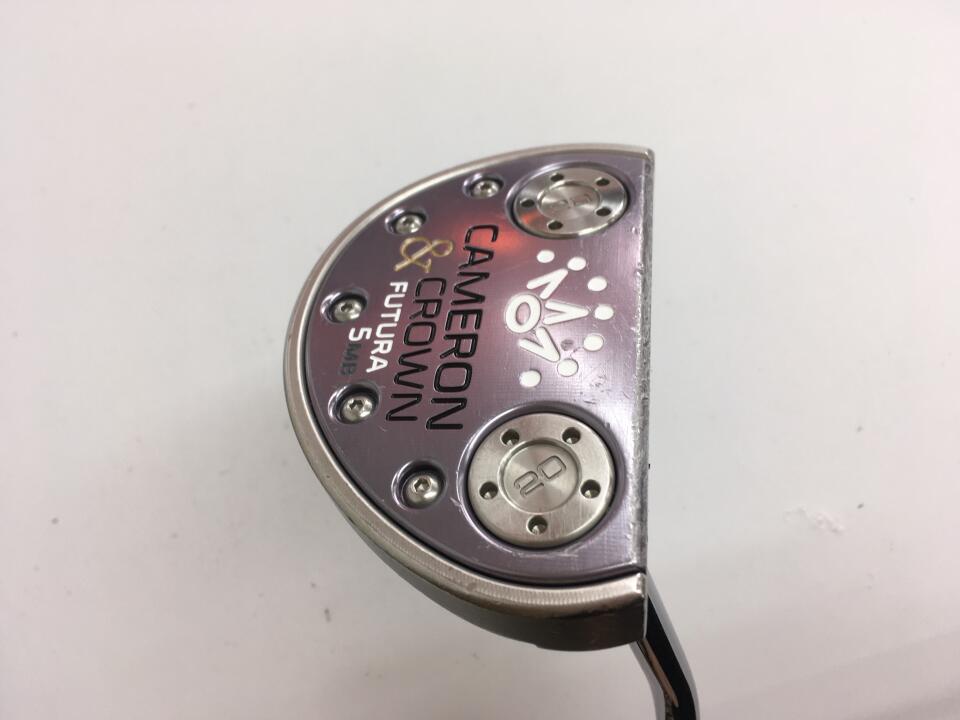 【中古】タイトリスト SC CAMERON & CROWN FUTURA 5MB 2017 パター 33.0インチ オリジナルスチール Dランク 右利き用 Titleist ゴルフクラブ スコッティキャメロン キャメロン&クラウン フューチュラ ゴ|ゴルフ ドゥ 中古クラブ店