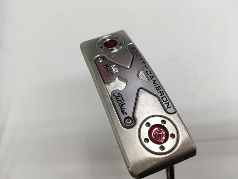 【中古】タイトリスト SC SELECT NEWPORT M2 2016 パター 34.0インチ オリジナルスチール Dランク 右利き用 Titleist ゴルフクラブ スコッティキャメロン セレクト ニューポートM2 ゴルフドゥ ゴルフ用|ゴルフ ドゥ 中古クラブ店
