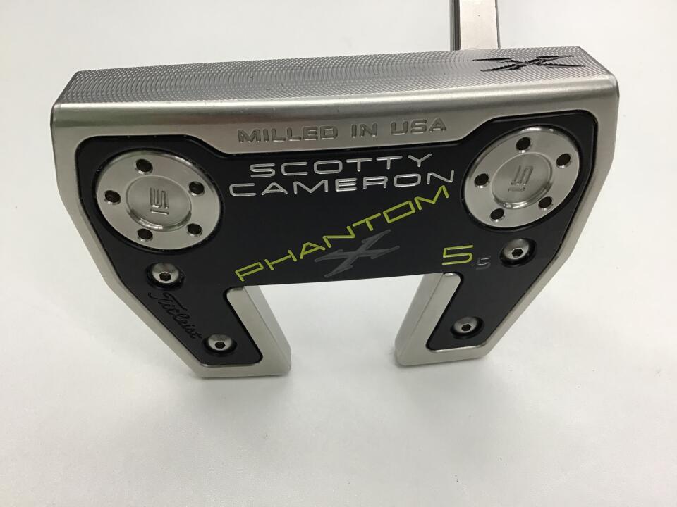 【中古】タイトリスト SC PHANTOM X 5.5 2021 パター 34.0インチ ヘッドカバーあり オリジナルスチール Cランク 右利き用 Titleist ゴルフクラブ スコッティキャメロン ファントムエックス ゴルフド｜ゴルフ ドゥ 中古クラブ店 29,094円