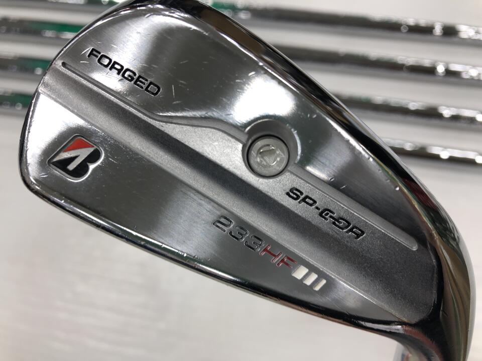 【中古】ブリヂストン 233HF アイアンセット 25° Sフレックス 37.75インチ NSプロ850GH neo Dランク 右利き用 BRIDGESTONE ゴルフクラブ ゴルフドゥ ゴルフ用品 GOLF DO 中古ゴルフクラブ