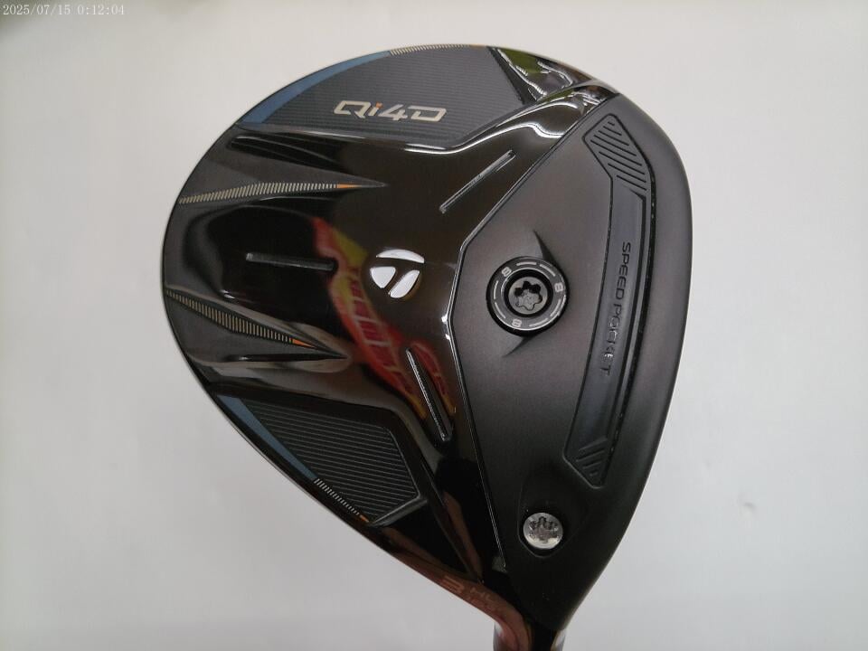 【中古】テーラーメイド Qi4D フェアウェイウッド 3W 16.5&deg; Sフレックス 43.0インチ ヘッドカバーあり TENSEI CK orange 60 リシャフト品 Bランク 右利き用 Taylormade ゴルフクラブ キューアイフォーデ｜ゴルフ ドゥ 中古クラブ店