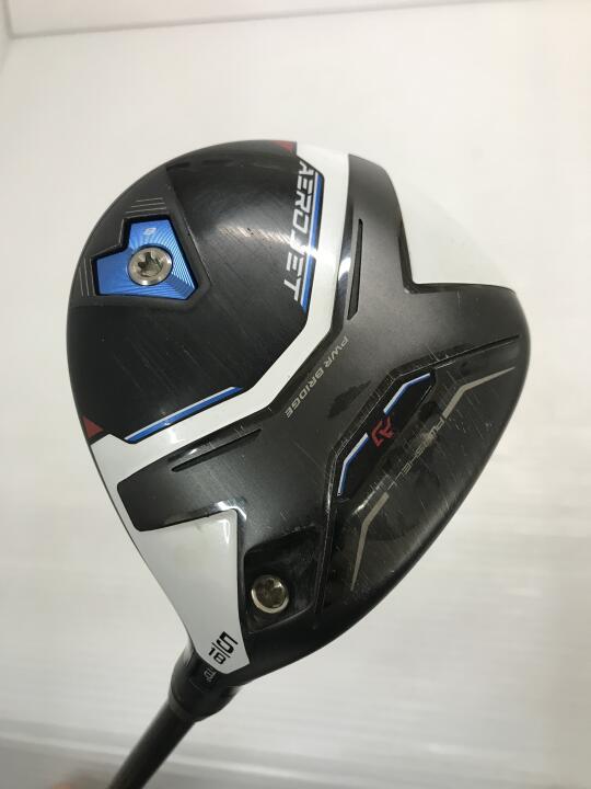 【中古】コブラ AEROJET フェアウェイウッド 5W 18&deg; Sフレックス 42.25インチ ヘッドカバーあり ツアーAD for Cobra(AEROJET) Cランク 右利き用 COBRA ゴルフクラブ エアロジェット ゴルフドゥ ゴルフ用｜ゴルフ ドゥ 中古クラブ店