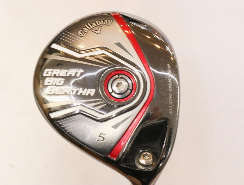 【中古】キャロウェイ GREAT BIG BERTHA 2016 フェアウェイウッド 5W 18&deg; Rフレックス 42.5インチ BIG BERTHA Cランク 右利き用 Callaway ゴルフクラブ ゴルフドゥ ゴルフ用品 GOLF DO 中古ゴルフクラブ｜ゴルフ ドゥ 中古クラブ店