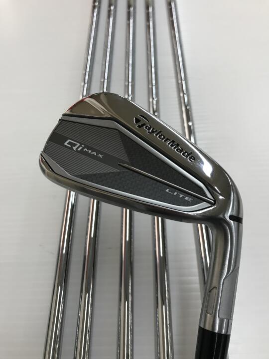 【中古】テーラーメイド Qi MAX LITE アイアンセット Sフレックス 37.875インチ NSプロ790GH Cランク 右利き用 Taylormade ゴルフクラブ Qiマックスライト ゴルフドゥ ゴルフ用品 GOLF DO 中古ゴルフクラ｜ゴルフ ドゥ 中古クラブ店