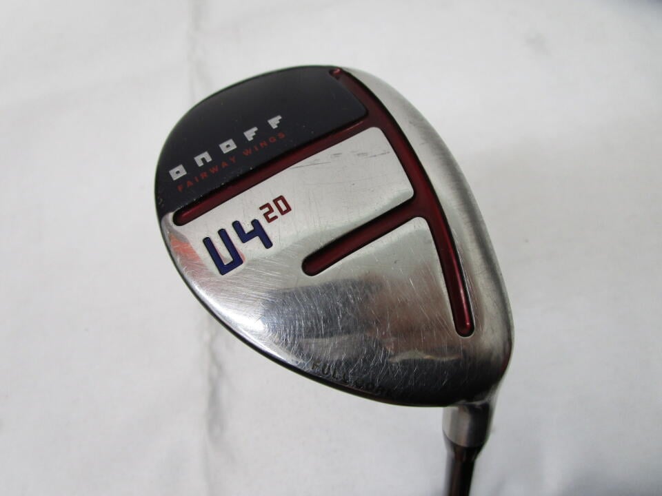 【中古】グローブライド ONOFF FAIRWAY WINGS AKA 2020 ユーティリティ 20&deg; Rフレックス 40.0インチ ヘッドカバーあり SMOOTH KICK MP-520U Dランク 右利き用 GLOBERIDE ゴルフクラブ オノフ フェアウェイウィ｜ゴルフ ドゥ 中古クラブ店