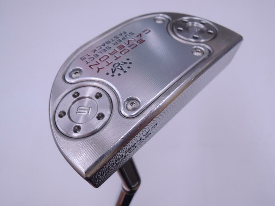【中古】タイトリスト SC SUPER SELECT FASTBACK 1.5 パター 34.0インチ オリジナルスチール Cランク 右利き用 Titleist ゴルフクラブ スコッティキャメロン スーパーセレクト ファストバック ゴルフド｜ゴルフ ドゥ 中古クラブ店