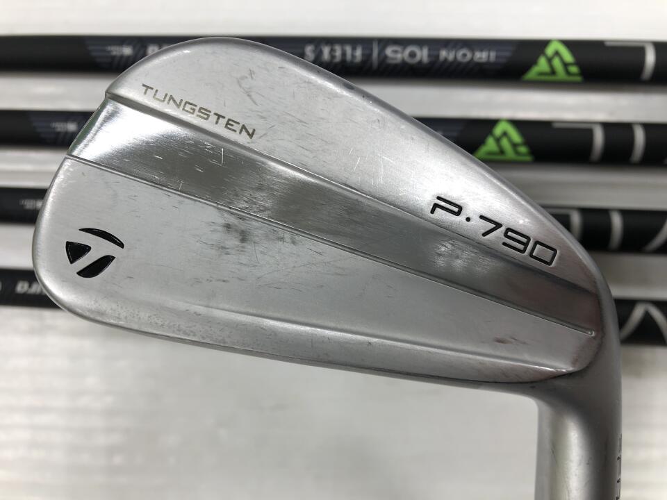 【中古】テーラーメイド P790 2023 アイアンセット 26.5&deg; Sフレックス 37.25インチ TRAVIL IRON 105 リシャフト品 Cランク 右利き用 Taylormade ゴルフクラブ ゴルフドゥ ゴルフ用品 GOLF DO 中古ゴルフクラ｜ゴルフ ドゥ 中古クラブ店