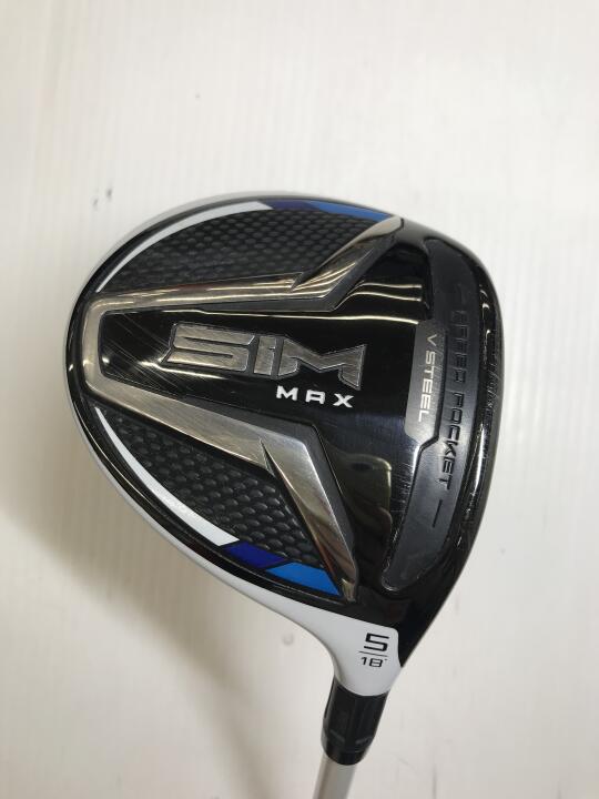 【中古】【レディースモデル】テーラーメイド SIM MAX レディス フェアウェイウッド 5W 18° Aフレックス 40.25インチ ヘッドカバーあり TENSEI BLUE TM40 Cランク 右利き用 Taylormade ゴルフクラブ シム|ゴルフ ドゥ 中古クラブ店