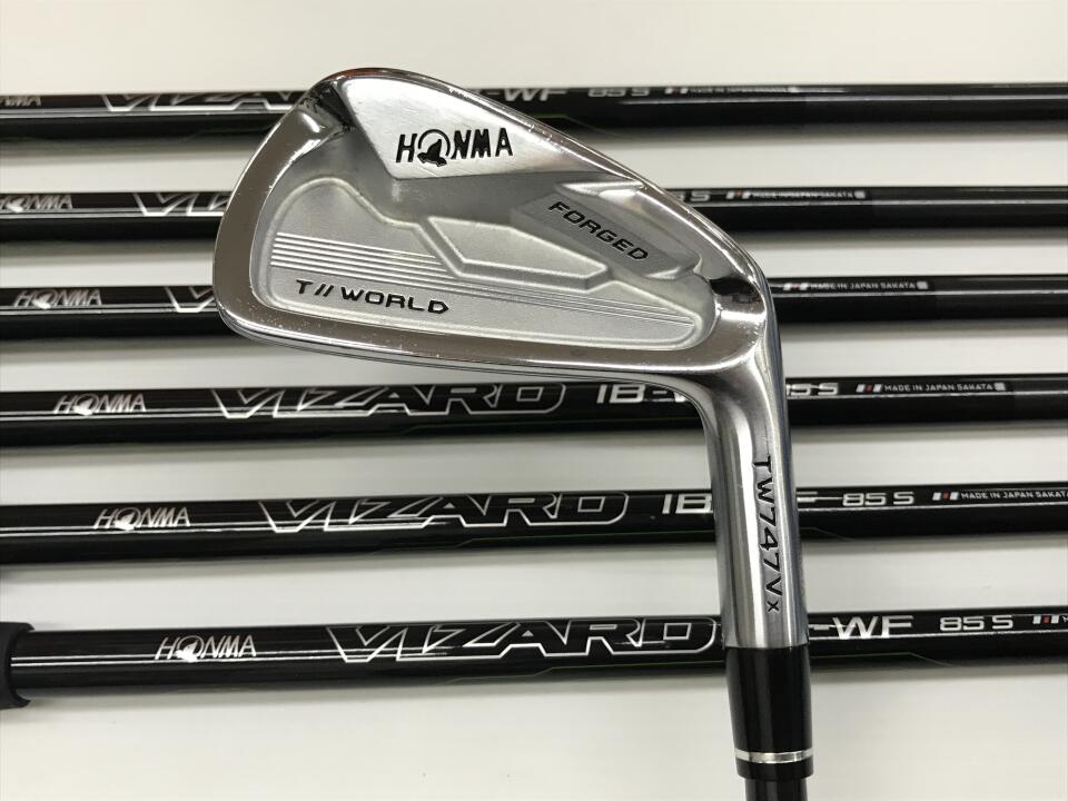 【中古】ホンマゴルフ TOUR WORLD TW747 Vx アイアンセット Sフレックス 38.25インチ VIZARD IB-WF 85 Dランク 右利き用 ゴルフクラブ ツアーワールド ゴルフドゥ ゴルフ用品 GOLF DO 中古ゴルフクラブ|ゴルフ ドゥ 中古クラブ店