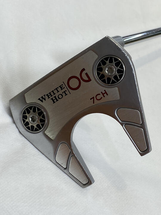 【中古】オデッセイ ホワイト ホット OG #7 CH パター 33.0インチ オリジナルスチール Cランク 右利き用 ODYSSEY ゴルフクラブ ゴルフドゥ ゴルフ用品 GOLF DO 中古ゴルフクラブ|ゴルフ ドゥ 中古クラブ店