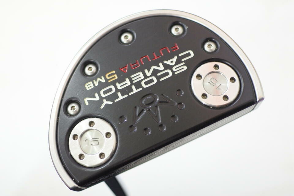 【中古】【訳あり】タイトリスト SC FUTURA 5MB パター 34.25インチ ヘッドカバーあり オリジナルスチール Dランク 右利き用 Titleist ゴルフクラブ スコッティキャメロン フューチュラ ゴルフドゥ｜ゴルフ ドゥ 中古クラブ店