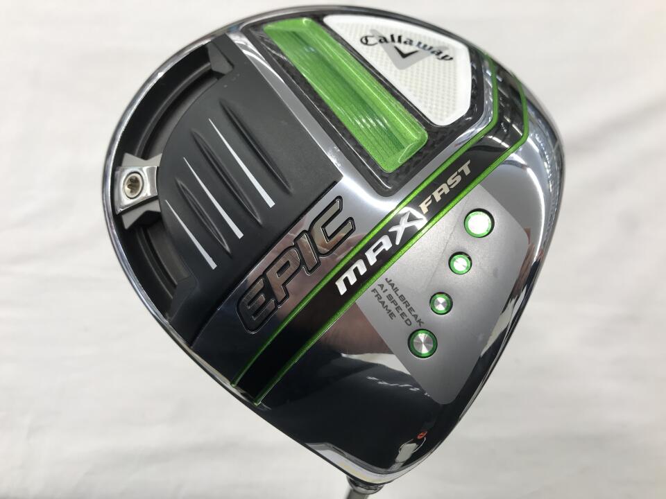 【中古】キャロウェイ EPIC MAX FAST ドライバー 10.5&deg; Rフレックス 45.75インチ ヘッドカバーあり ATTAS KING 5 リシャフト品 Cランク 右利き用 Callaway ゴルフクラブ エピックマックスファスト ゴルフ｜ゴルフ ドゥ 中古クラブ店