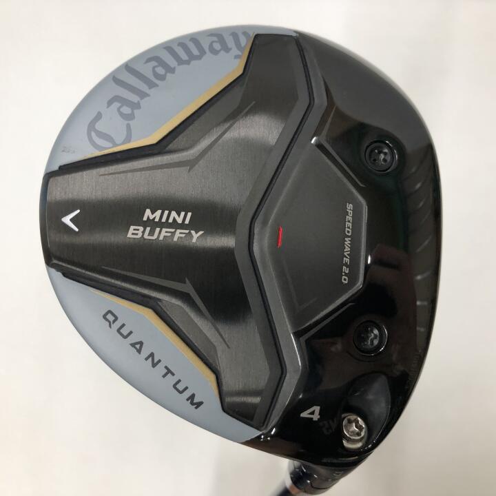 【中古】キャロウェイ QUANTUM MINI BUFFY フェアウェイウッド 4W 17&deg; Sフレックス 42.25インチ ヘッドカバーあり ATHLEMAX 60 for Callaway Bランク 右利き用 Callaway ゴルフクラブ クオンタムミニ ゴルフド｜ゴルフ ドゥ 中古クラブ店 55,778円