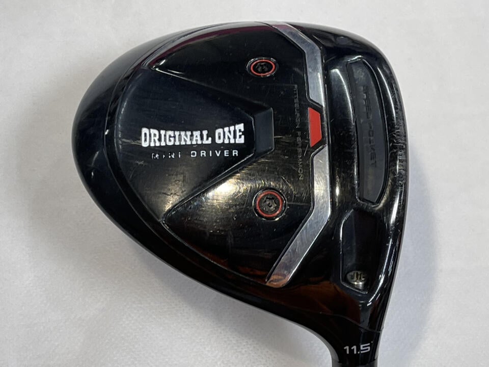 【中古】テーラーメイド ORIGINAL ONE MINI DRIVER ドライバー 11.5&deg; Sフレックス 43.5インチ ヘッドカバーあり DIAMANAB70 リシャフト品 Dランク 右利き用 Taylormade ゴルフクラブ ゴルフドゥ ゴルフ用品 G｜ゴルフ ドゥ 中古クラブ店