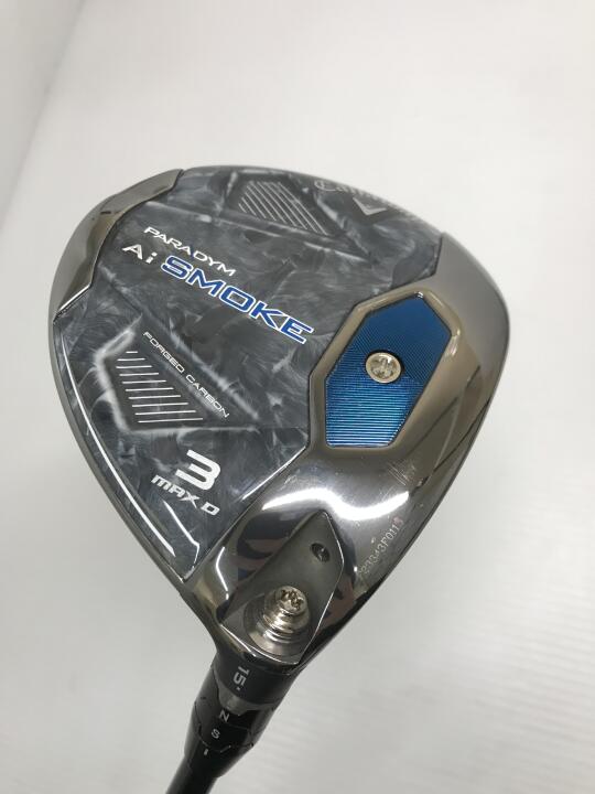 【中古】キャロウェイ PARADYM Ai SMOKE MAX D フェアウェイウッド 3W 15° SRフレックス 43.0インチ ヘッドカバーあり TENSEI 50 for Callaway(Ai SMOKE) Cランク 右利き用 Callaway ゴルフクラブ パラダイムAiスモ|ゴルフ ドゥ 中古クラブ店