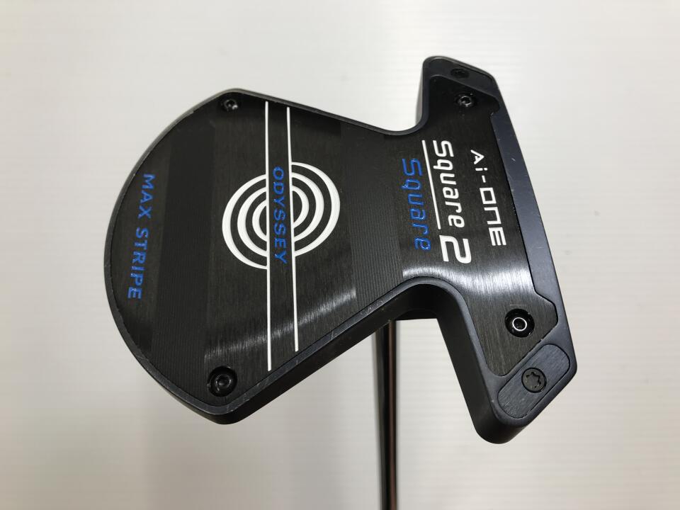 【中古】オデッセイ Ai-ONE Square 2 Square MAX STRIPE パター 35.5インチ ヘッドカバーあり オリジナルスチール Cランク 右利き用 ODYSSEY ゴルフクラブ ゴルフドゥ ゴルフ用品 GOLF DO 中古ゴルフクラブ｜ゴルフ ドゥ 中古クラブ店