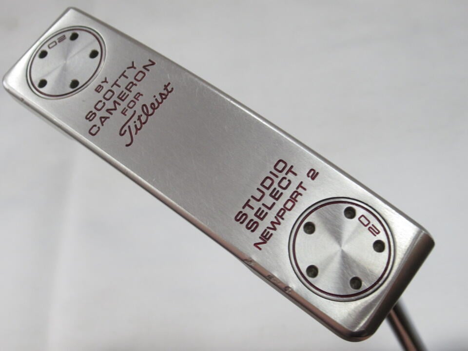 【中古】タイトリスト SC スタジオセレクト ニューポート 2 パター 33.0インチ ヘッドカバーあり オリジナルスチール Cランク 右利き用 Titleist ゴルフクラブ ゴルフドゥ ゴルフ用品 GOLF DO 中古|ゴルフ ドゥ 中古クラブ店