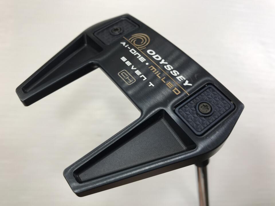 【中古】オデッセイ Ai-ONE MILLED SEVEN T CH パター 33.0インチ ヘッドカバーあり オリジナルスチール Cランク 右利き用 ODYSSEY ゴルフクラブ ゴルフドゥ ゴルフ用品 GOLF DO 中古ゴルフクラブ｜ゴルフ ドゥ 中古クラブ店