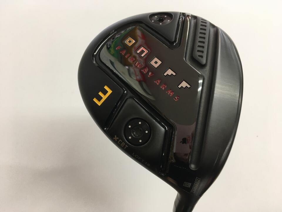 【中古】グローブライド ONOFF FAIRWAY ARMS KURO 2024 フェアウェイウッド 3W 15&deg; Sフレックス 43.25インチ ヘッドカバーあり CBT:624F Cランク 右利き用 GLOBERIDE ゴルフクラブ オノフ フェアウェイアーム｜ゴルフ ドゥ 中古クラブ店