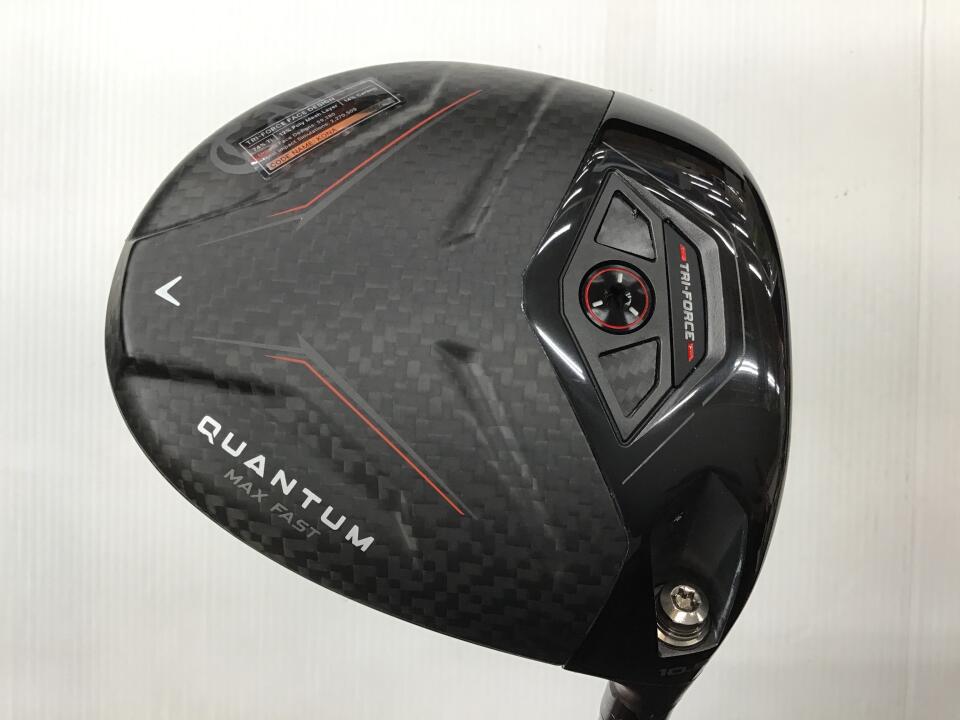 【中古】キャロウェイ QUANTUM MAX FAST ドライバー 10.5&deg; Sフレックス 45.75インチ ヘッドカバーあり ツアーAD HD-6 リシャフト品 Bランク 右利き用 Callaway ゴルフクラブ クオンタムマックスファスト｜ゴルフ ドゥ 中古クラブ店