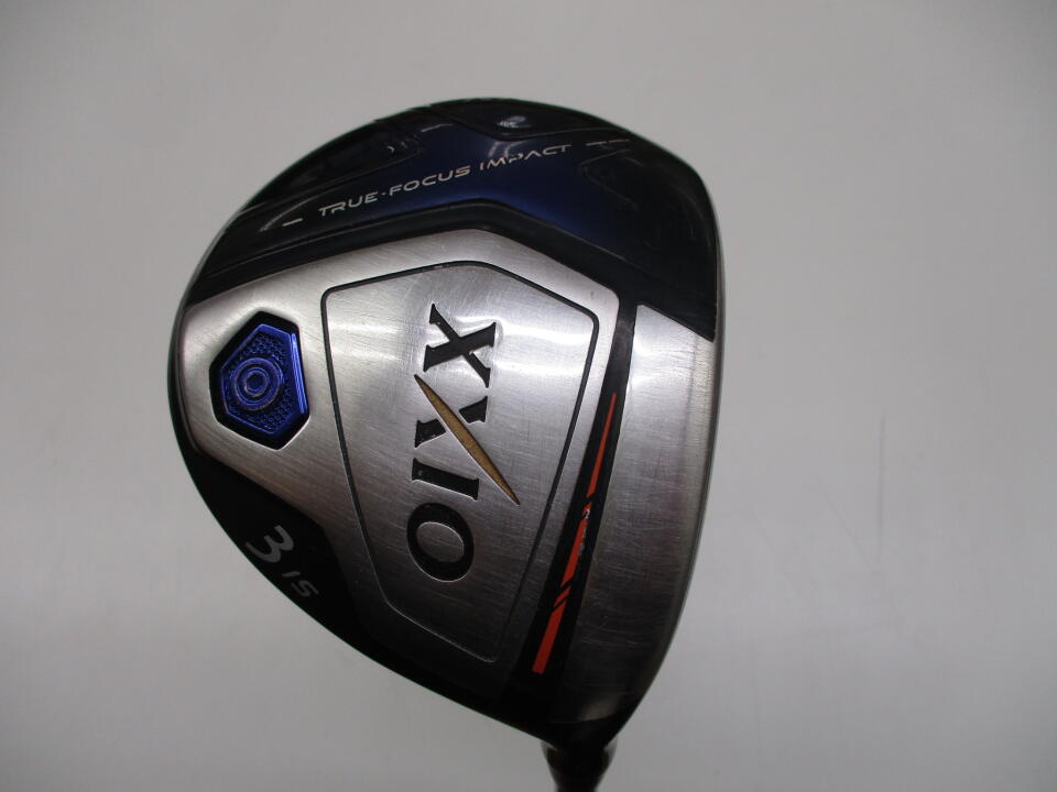 【中古】ダンロップ XXIO 10 ネイビー フェアウェイウッド 3W 15&deg; Rフレックス 42.25インチ ヘッドカバーあり スピーダー４７４エボリューション? リシャフト品 Cランク 右利き用 DUNLOP ゴルフ｜ゴルフ ドゥ 中古クラブ店