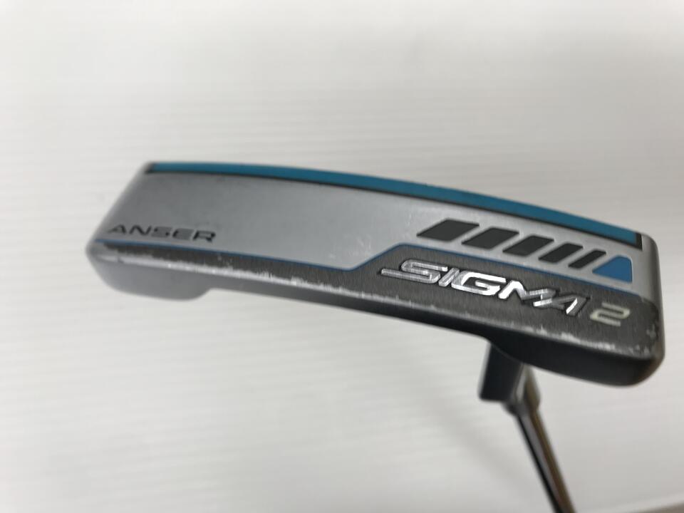 【中古】ピン SIGMA 2 ANSER Stealth パター 35.0インチ ヘッドカバーあり STABILITY EI・GJ-1.0 リシャフト品 Cランク 右利き用 PING ゴルフクラブ シグマ2アンサー ステルス ゴルフドゥ ゴルフ用品 GOLF D|ゴルフ ドゥ 中古クラブ店