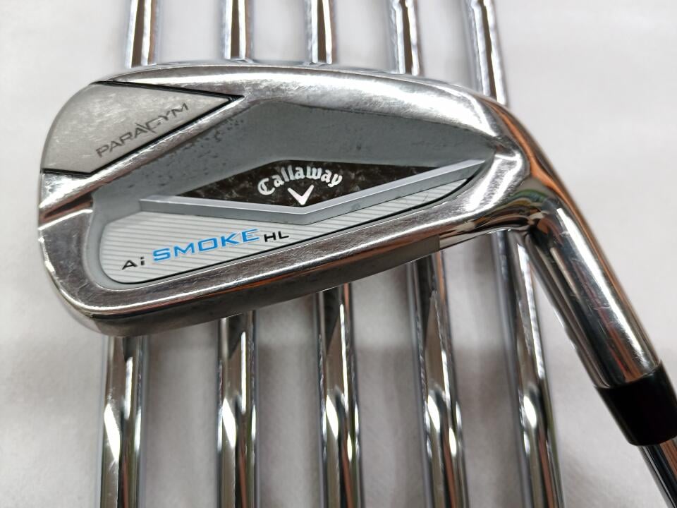 【中古】キャロウェイ PARADYM Ai SMOKE HL アイアンセット 27° Sフレックス 38.25インチ NSプロ Zelos 7 Cランク 右利き用 Callaway ゴルフクラブ パラダイムAiスモークHL ゴルフドゥ ゴルフ用品 GOLF DO 中|ゴルフ ドゥ 中古クラブ店
