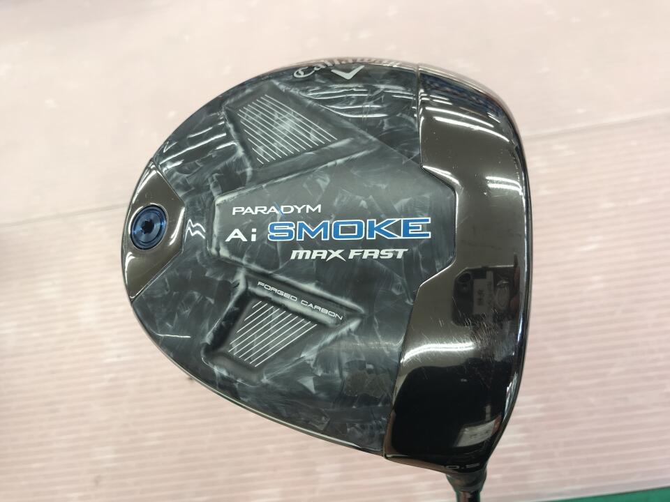 【中古】キャロウェイ PARADYM Ai SMOKE MAX FAST ドライバー 10.5&deg; Sフレックス 46.0インチ ヘッドカバーあり TENSEI 40 for Callaway(Ai SMOKE) Cランク 右利き用 Callaway ゴルフクラブ パラダイムAiスモークマ｜ゴルフ ドゥ 中古クラブ店